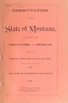Constitution of the State of Montana [1889]