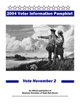 Voter Information Pamphlet, 2004 by Montana. Secretary of State