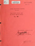 Public Health, Welfare, Labor and Industry Committee Proposal by Montana. Constitutional Convention (1971-1972). Public Health, Welfare, Labor and Industry Committee