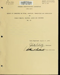 Report of Committee on Style, Drafting, Transition and Submission on Public Health, Welfare, Labor and Industry by Montana. Constitutional Convention (1971-1972). Committee on Style, Drafting, Transition and Submission and Montana. Constitutional Convention (1971-1972). Public Health, Welfare, Labor and Industry Committee