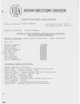 Minutes of the thirteenth meeting of the Education and Public Lands Committee by Montana. Constitutional Convention (1971-1972). Education and Public Lands Committee