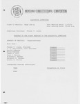 Minutes of the first meeting of the Executive Committee by Montana. Constitutional Convention (1971-1972). Executive Committee