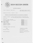 Minutes of the seventh meeting of the Executive Committee by Montana. Constitutional Convention (1971-1972). Executive Committee
