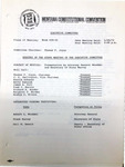 Minutes of the ninth meeting of the Executive Committee by Montana. Constitutional Convention (1971-1972). Executive Committee