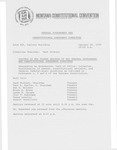 Minutes of the fourth meeting of the General Government and Constitutional Amendment Committee by Montana. Constitutional Convention (1971-1972). General Government and Constitutional Amendment Committee
