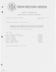 Minutes of the twenty-fourth meeting of the General Government and Constitutional Amendment Committee by Montana. Constitutional Convention (1971-1972). General Government and Constitutional Amendment Committee