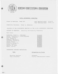 Minutes of the eighteenth meeting of the Local Government Committee by Montana. Constitutional Convention (1971-1972). Local Government Committee