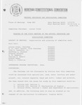 Minutes of the first meeting of the Natural Resources and Agriculture Committee by Montana. Constitutional Convention (1971-1972). Natural Resources and Agriculture Committee