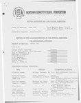 Minutes of the thirteenth meeting of the Natural Resources and Agriculture Committee by Montana. Constitutional Convention (1971-1972). Natural Resources and Agriculture Committee