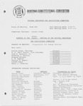 Minutes of the seventeenth meeting of the Natural Resources and Agriculture Committee by Montana. Constitutional Convention (1971-1972). Natural Resources and Agriculture Committee