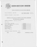 Minutes of the twentienth meeting of the Natural Resources and Agriculture Committee by Montana. Constitutional Convention (1971-1972). Natural Resources and Agriculture Committee
