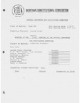 Minutes of the twenty-first meeting of the Natural Resources and Agriculture Committee by Montana. Constitutional Convention (1971-1972). Natural Resources and Agriculture Committee