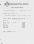 Minutes of the third meeting of the Revenue and Finance Committee by Montana. Constitutional Convention (1971-1972). Revenue and Finance Committee