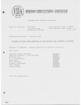 Minutes of the sixth meeting of the Revenue and Finance Committee by Montana. Constitutional Convention (1971-1972). Revenue and Finance Committee