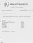 Minutes of the twentienth meeting of the Revenue and Finance Committee by Montana. Constitutional Convention (1971-1972). Revenue and Finance Committee