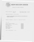 Minutes of the twenty-fifth meeting of the Revenue and Finance Committee by Montana. Constitutional Convention (1971-1972). Revenue and Finance Committee