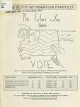 Voter Information Pamphlet, 1996 by Montana. Secretary of State