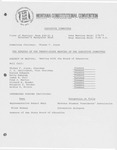 Minutes of the twenty-sixth meeting of the Executive Committee by Montana. Constitutional Convention (1971-1972). Executive Committee