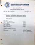 Minutes of the eighteenth meeting of the General Government and Constitutional Amendment Committee by Montana. Constitutional Convention (1971-1972). General Government and Constitutional Amendment Committee