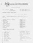 Minutes of the twenty-second meeting of the Legislative Committee by Montana. Constitutional Convention (1971-1972). Legislative Committee