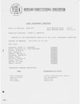 Minutes of the seventeenth meeting of the Local Government Committee by Montana. Constitutional Convention (1971-1972). Local Government Committee