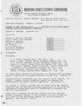 Minutes of the twenty-third meeting of the Public Health, Welfare, Labor and Industry Committee by Montana. Constitutional Convention (1971-1972). Public Health, Welfare, Labor and Industry Committee
