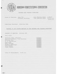 Minutes of the fourth meeting of the Revenue and Finance Committee by Montana. Constitutional Convention (1971-1972). Revenue and Finance Committee