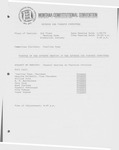 Minutes of the seventh meeting of the Revenue and Finance Committee by Montana. Constitutional Convention (1971-1972). Revenue and Finance Committee