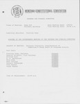Minutes of the seventeenth meeting of the Revenue and Finance Committee by Montana. Constitutional Convention (1971-1972). Revenue and Finance Committee