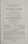 Cavalleria Rusticana; Pagliacci, 1965 by Montana State University (Missoula, Mont.). Montana Masquers (Theater group)