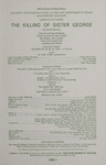The Killing of Sister George, 1968 by University of Montana (Missoula, Mont.: 1965-1994). Montana Masquers (Theater group)