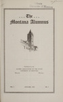 The Montana Alumnus, January 1926