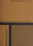 Montana Business Quarterly, Summer 1971 by University of Montana (Missoula, Mont.: 1965-1994). Bureau of Business and Economic Research
