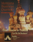 Montana Business Quarterly, Winter 1996 by University of Montana--Missoula. Bureau of Business and Economic Research