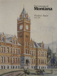 President's Report, 1991-1992 by University of Montana (Missoula, Mont. : 1965-1994). Office of the President