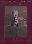 President's Report, 1995 by University of Montana (Missoula, Mont.). Office of the President