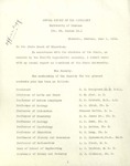 University of Montana Report of the President 1912-1913