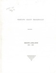 University of Montana Report of the President 1934-1935