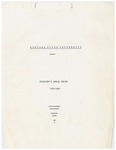 University of Montana Report of the President 1939-1940