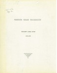 University of Montana Report of the President 1951-1952
