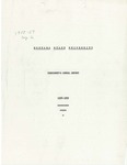University of Montana Report of the President 1958-1959