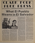 Clark Fork Free Press, April 1982