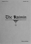 The Kaimin, December 1900 by Students of the University of Montana