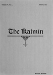 The Kaimin, January 1901