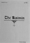 The Kaimin, April 1901