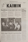 Montana Kaimin, November 8, 2000