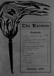 The Kaimin, January 1908 by Students of the University of Montana