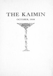 The Kaimin, October 1908 by Students of the University of Montana