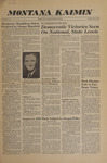The Montana Kaimin, November 4, 1958