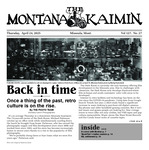 Montana Kaimin, April 24, 2025 by Students of the University of Montana, Missoula